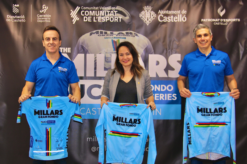The Millars UCI World Series presenta su maillot oficial en Castellón